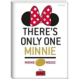 Caderno Universitário Capa Dura Costurado STAR SCHOOL Minnie Estampas Diversas 80 Folhas