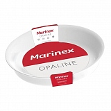 Assadeira Redonda Opaline MARINEX de Vidro 2 Litros
