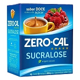 Adoçante em Pó ZERO CAL Sucralose Caixa 40g Com 50 Envelopes de 800mg Cada