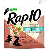Pão Integral tipo Tortilha RAP10 Chia e Quinoa Embalagem 264g Contém 8 Unidades
