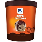 Sorvete PERFETTO Leite Trufado Zero Lactose Pote 900ml