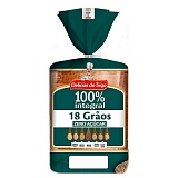 Pão de Forma 100% Integral DELÍCIAS DO TRIGO 18 Grãos 380g