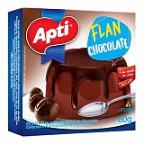 Pó para Flan APTI Sabor Chocolate 60g