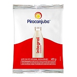 Leite em Pó Integral PIRACANJUBA Instantâneo Pacote 400g