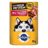 Petisco para Cães Adultos PEDIGREE Sabor Carne e Frango ao Molho Sachê 85g