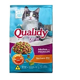 Ração para Gatos Adultos QUALIDY Sabor Mix de Sabores 10,1kg