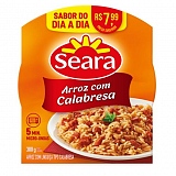 Arroz com Linguiça Calabresa SEARA 300g