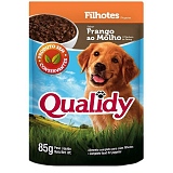 Alimento para Cães Filhotes QUALIDY Frango ao Molho Sachê 85g