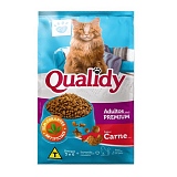 Ração para Gatos Adultos QUALIDY Cat Sabor Carne 500g