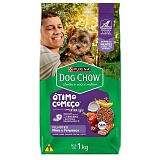 Ração para Cães FIlhotes DOG CHOW Minis e Pequenos Sabor Carne, Frango e Arroz 1Kg
